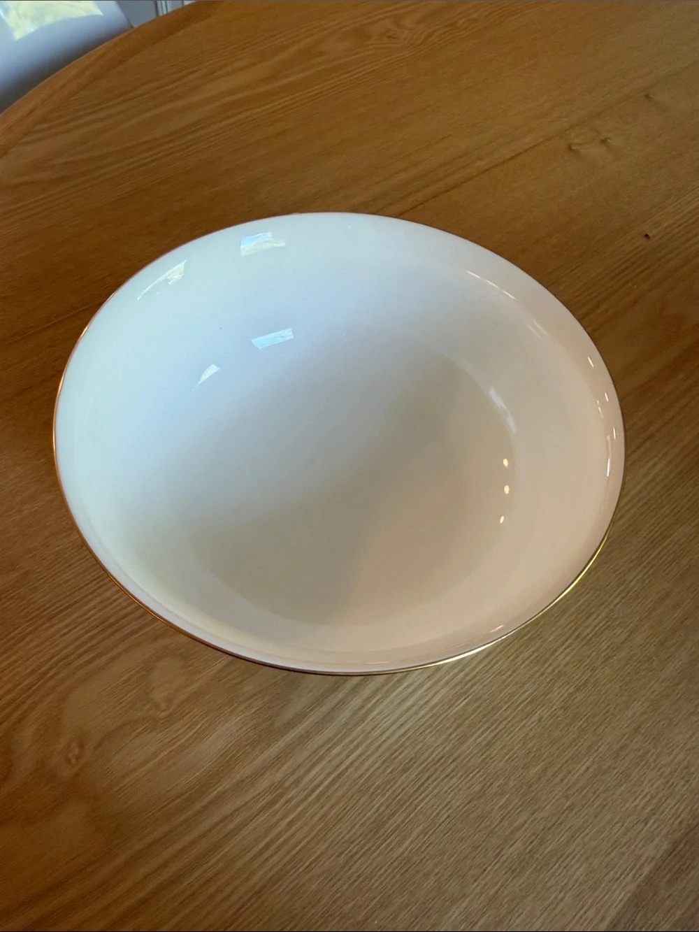 Lenox Kristy 8.5” Round Vegetable Serving Bowl Debut Collection Bone China